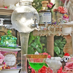 Mad Tea Party with Absinthe - 5 Postcard Set