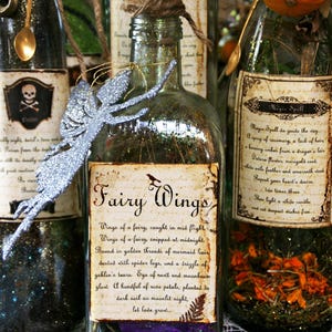 Spell and Potion Magic - 6 Apothecary labels