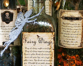 Spell and Potion Magic - 6 Apothecary labels