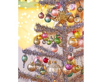 Tinsel Tree Magic  - 5 Postcard Set