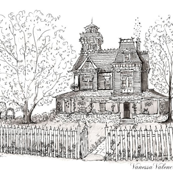 12"x16" Practical Magic House