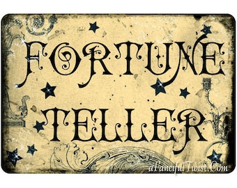 Fortune Teller - 5 Postcard Set