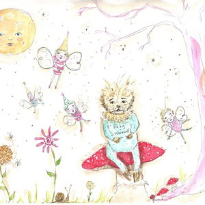 Baby Werewolf in the Fairy Tale Forest