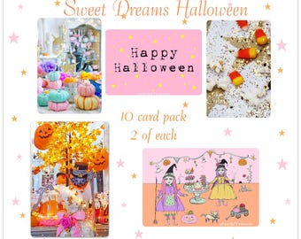 Sweet Dreams Halloween - 10 Postcard Pack