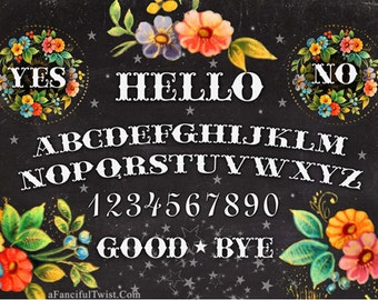 Floral Spirit Board- 5 Postcard Set