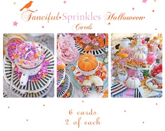 Fanciful Sprinkles Tea Party - 6 Assorted Postcard Set