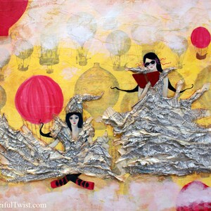The Mime&#39;s Daughters Rehearse