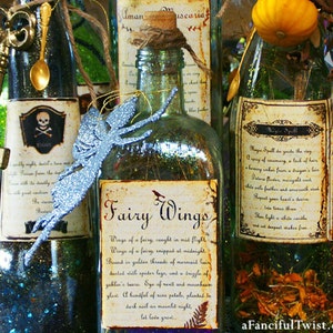 Spell and Potion Magic - 6 Apothecary labels