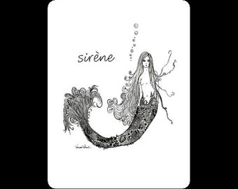 Sirene - 5 postcard set