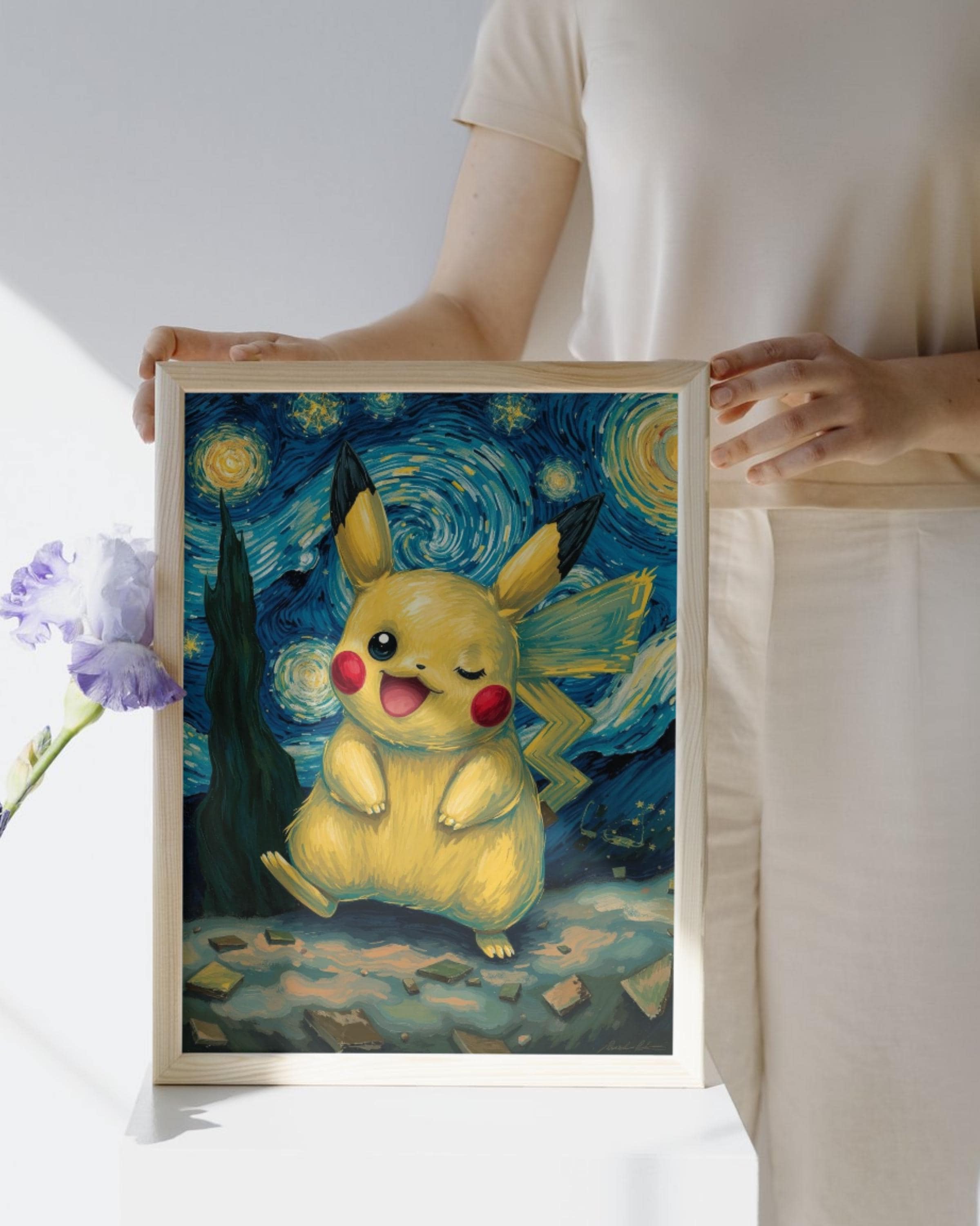 Pikachu artwork - Etsy 日本 Pikachu artwork - Etsy 日本