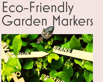 Plant Stakes Garden Markers - Durable Acrylic Stakes for Plants Herbs Garden - Handmade Acrylic Plant Markers