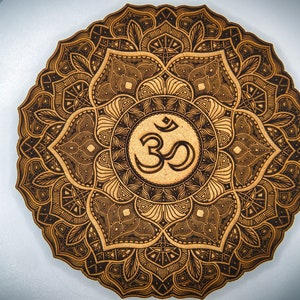 Crown Chakra - Wall Art Talisman - Mandala Gift for Spiritual Healing Yoga Gift