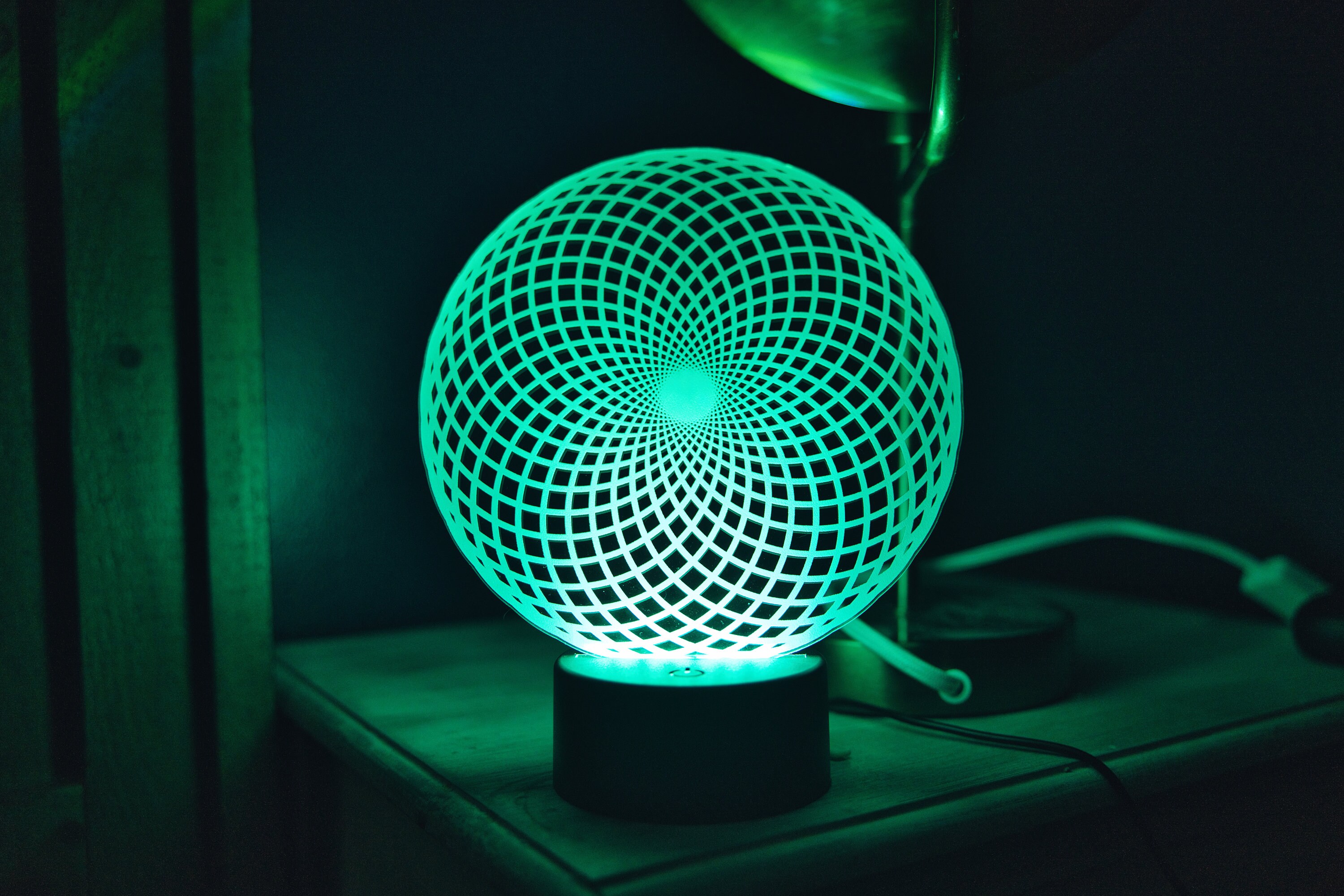 Sacred Geometry Torus High Vibrational Pattern | USB LED Light Base - Etsy