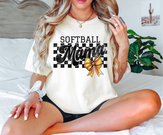 Comfort Colors, Softball Mama Shirt, Softball Gift Shirt, Sports Lover Gift, Softball Season, Softball Fan Shirt, Softball Mom Shirt