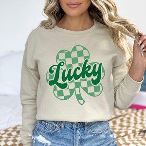 Lucky Shamrock Shirt, Shamrock Shirt, Lucky Shirt, St Patrick's Day Shirt, Patrick's Day Gift, Lucky Tee, St Patrick's Shirt, Irish Shirt