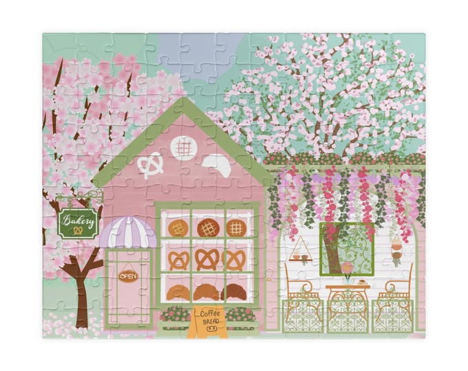 Pink Patisserie Puzzle (110, 252, 520, 1014-piece)