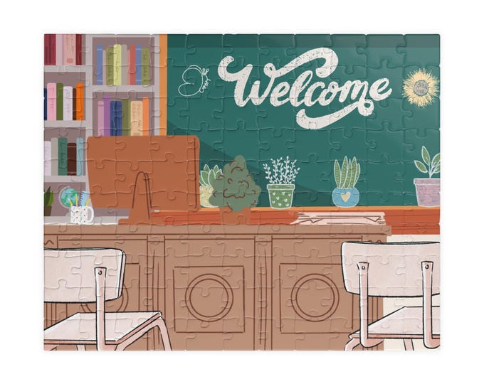 Classroom Puzzle for Teachers (110, 1014-piece)