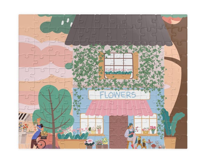 Floral Shop Puzzle ( 520, 1014-piece)