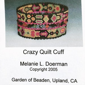 Crazy Quilt Cuff Digital instruction