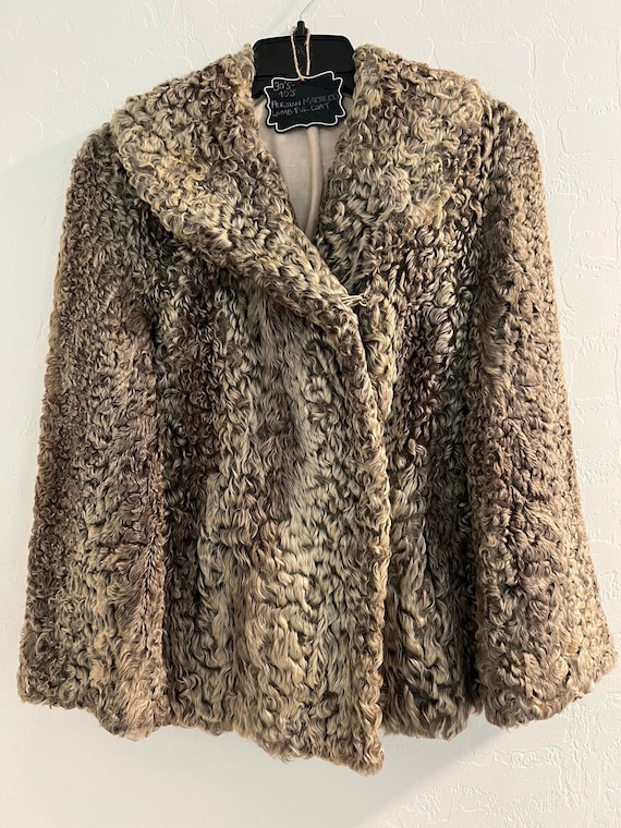 Vintage Persian Lamb Fur Coat