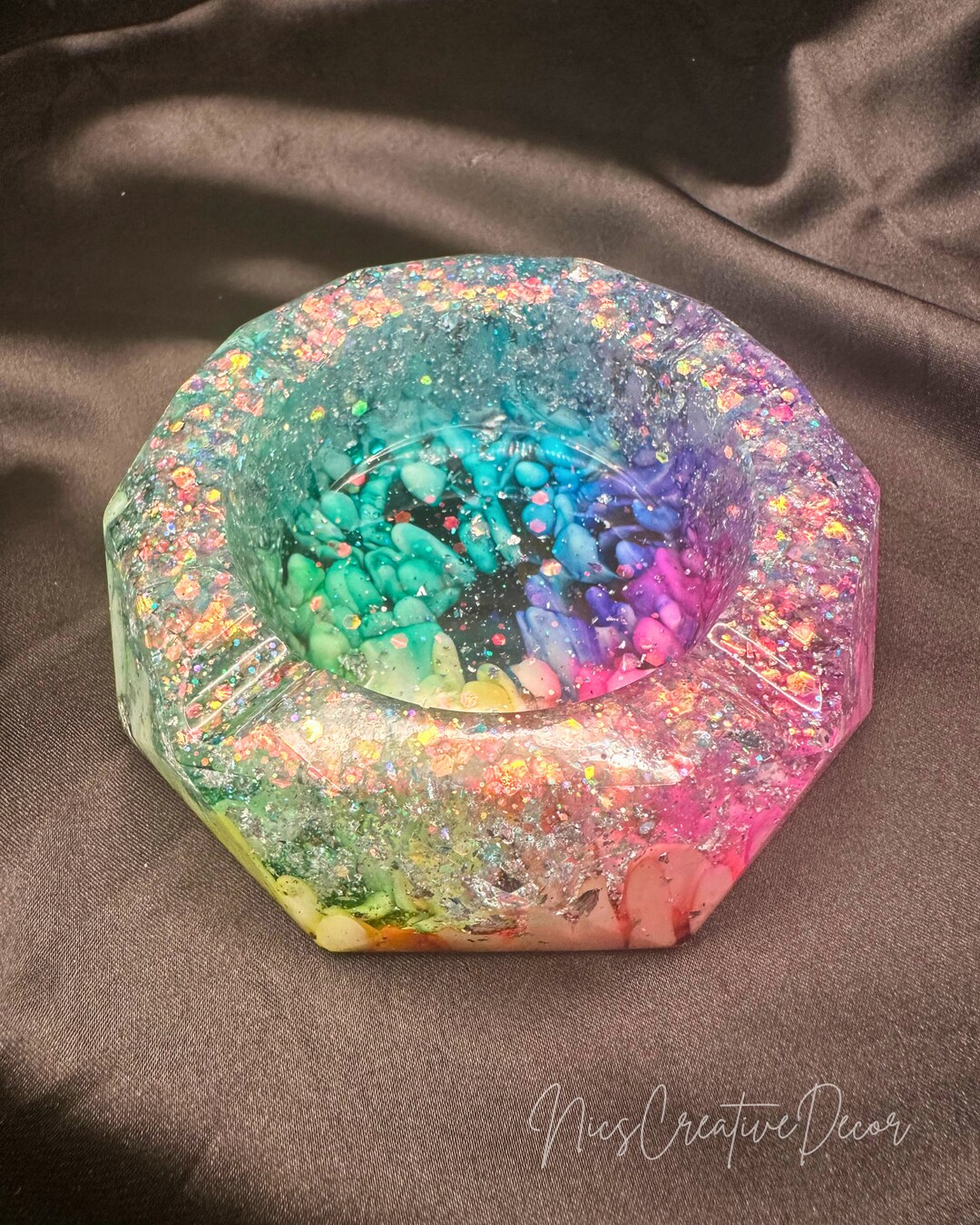 Unique Ashtray, Epoxy Resin Art Ashtray, Cute Ashtrays for Women