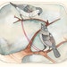 Rita65 reviewed Bird Art Illustration Print - Two Birds