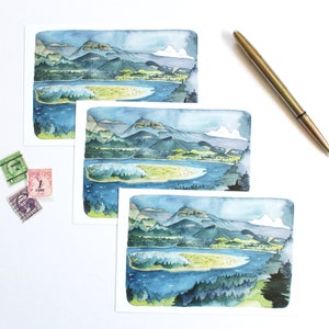 Set of Three Columbia River Gorge Postcards