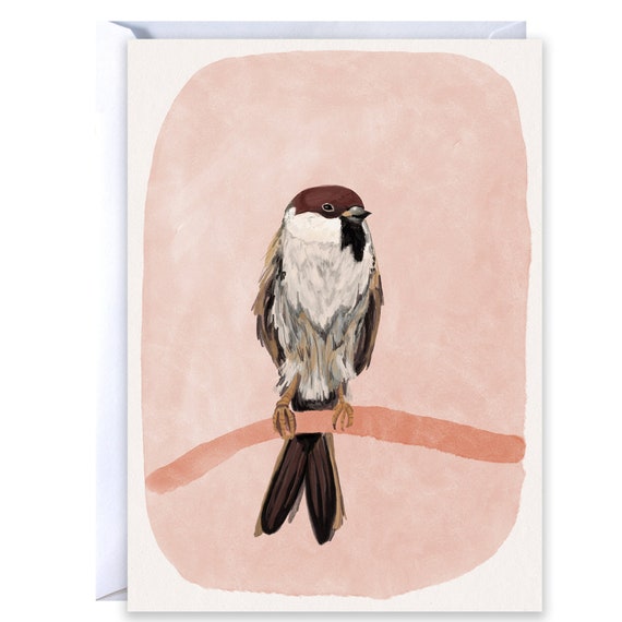 Blank Bird Greeting Card Funny Little Bird - Etsy Blank Bird Greeting Card Funny Little Bird - Etsy