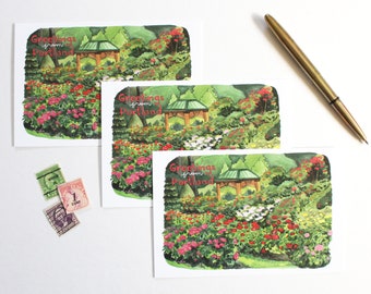 Portland, Oregon Postcards - Set of Three Rose Garden Postcards