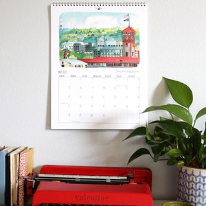 2023 Illustrated Portland Oregon Wall Calendar - Etsy