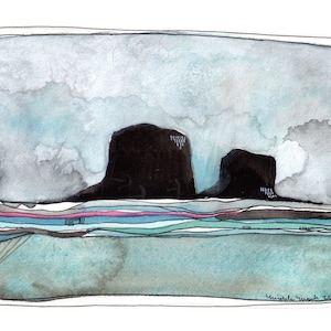 Rockaway Beach Escape - Oregon Coast Art Print - 8x10 Wall Art Decoration