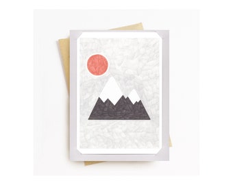 Note Card- Harvest Moon Print