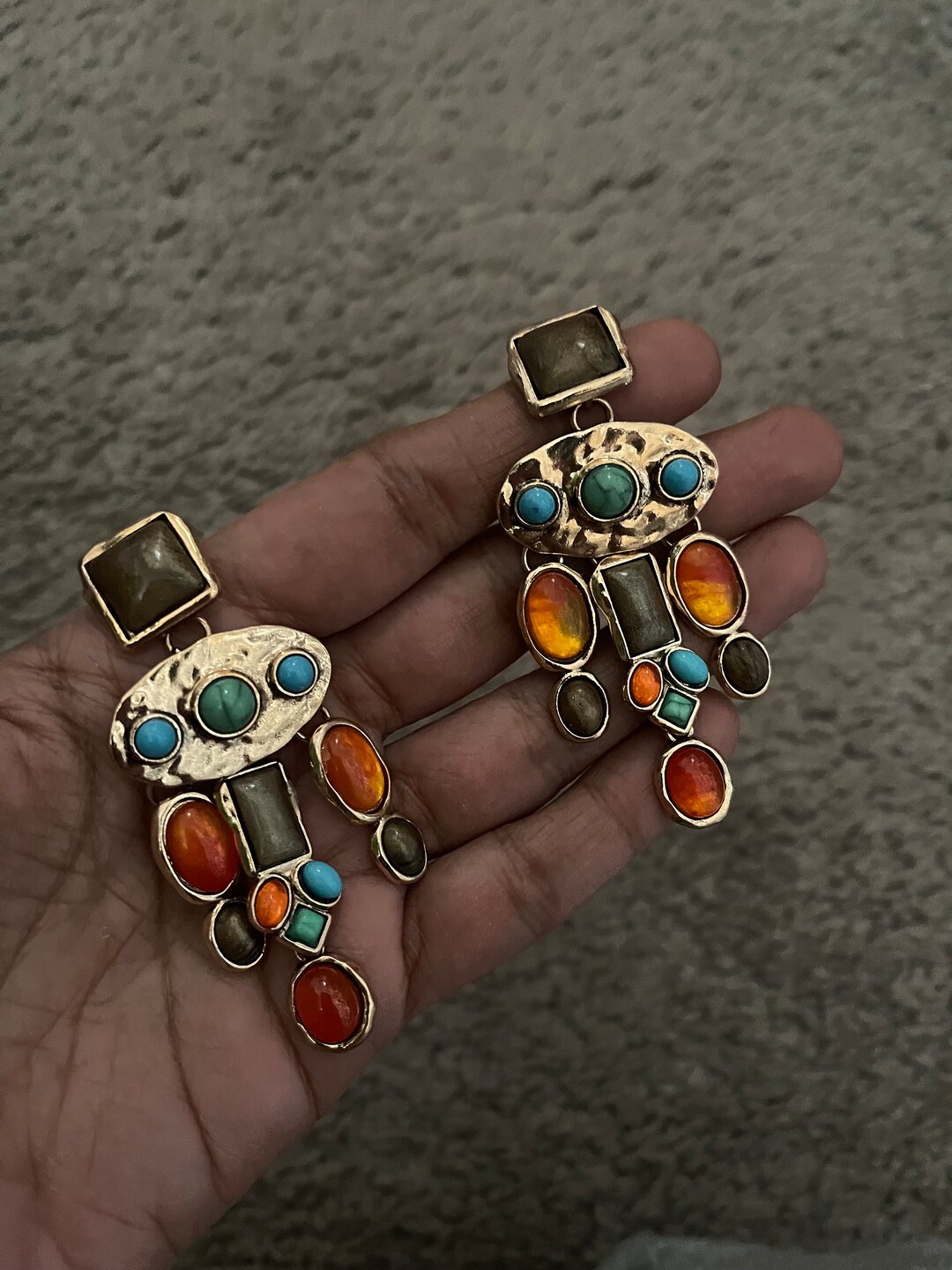Big Gold Earrings main image 0