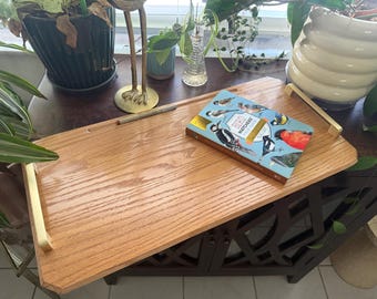 Handmade Oak Lap Desk for Journaling, Drawing, Laptop Use
