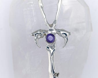 Mystery Control x Endless Night - "Viking's Compass" Iolite & 925 Silver Vampire Legacy Ankh Deluxe Edition