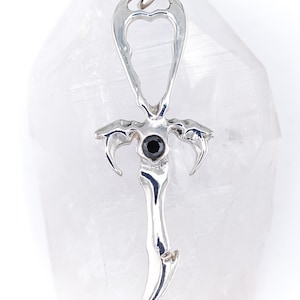 Black Diamond & 925 Silver Vampire Ankh - Mystery Control x Endless Night