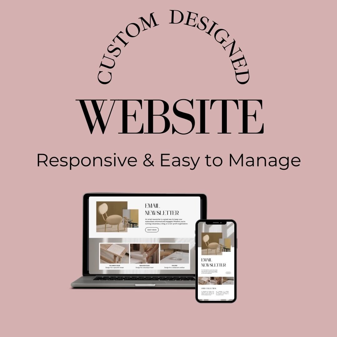 Website Design - Custom Web Design - Etsy