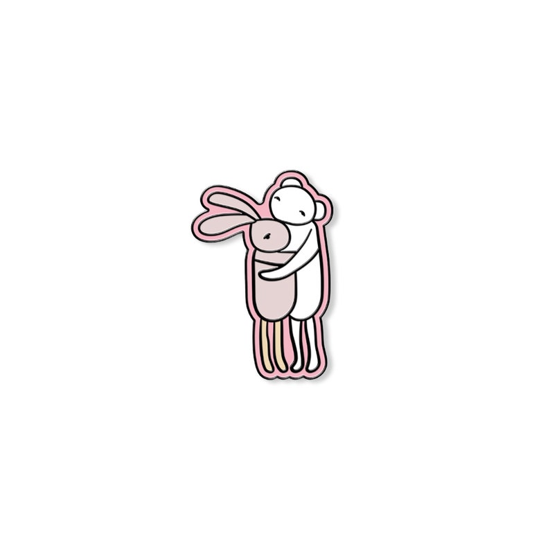Love You enamel pin limited edition image 1