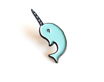 Narwhal enamel pin | limited edition