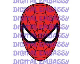 Spiderman face SVG, Spiderman svg, Spiderman png, Spiderman face png, Marvel svg, Marvel png, Spidey png, spidey svg, Superhero svg