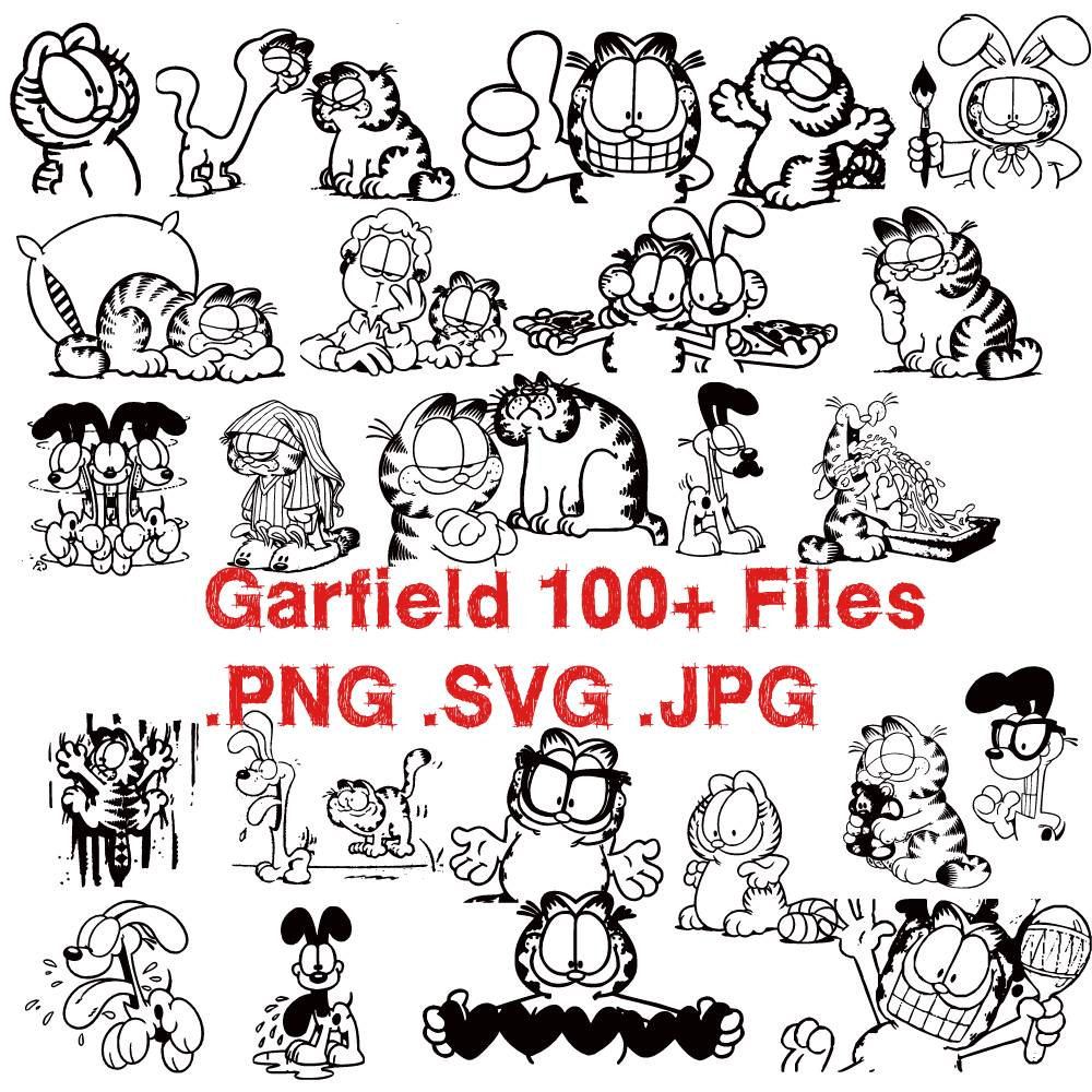 Cartoon Characters Bundle 100 Files SVG Files PNG Files JPG Files