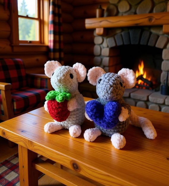 Adorable Rat <3 (crocheted)