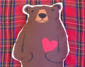 pics Brown Bear Pillow Pet etsy