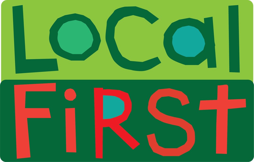 Local First Sc Bumper Sticker Local First Decal - Etsy