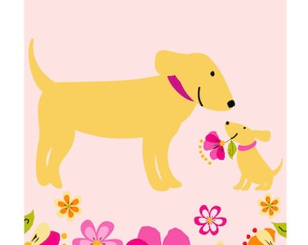 thank you cards dogs, cats, flowers, pastel collection