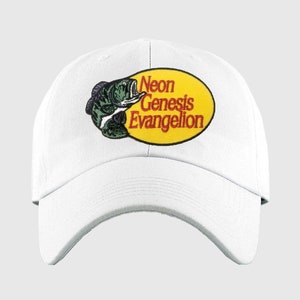 Neon Genesis Evangelion Inspired Dad Hat – Embroidered Cotton Baseball Cap, Adjustable