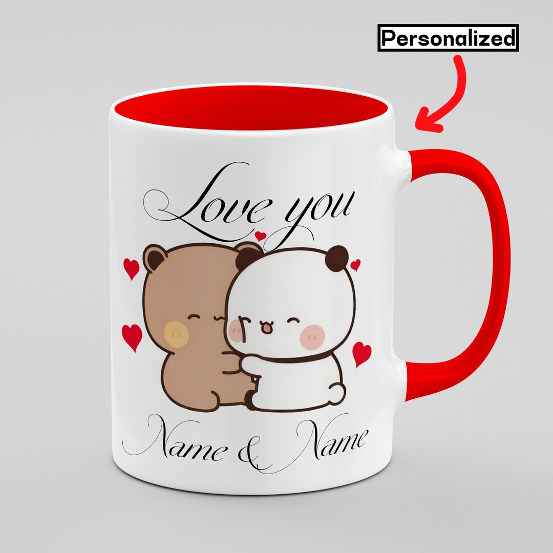 Taza Personalizada Con Golosinas Regalo San Valentín