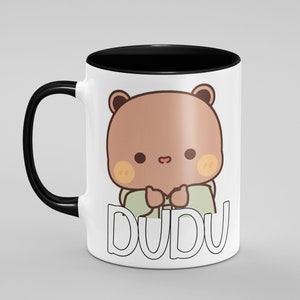 Mok Dudu-beer - Bubu Dudu Cadeau-idee relatieliefhebbers - Leuke nieuwigheid 11 & 15 Oz Koffiethee Camperbeker Mok - meerdere kleuren