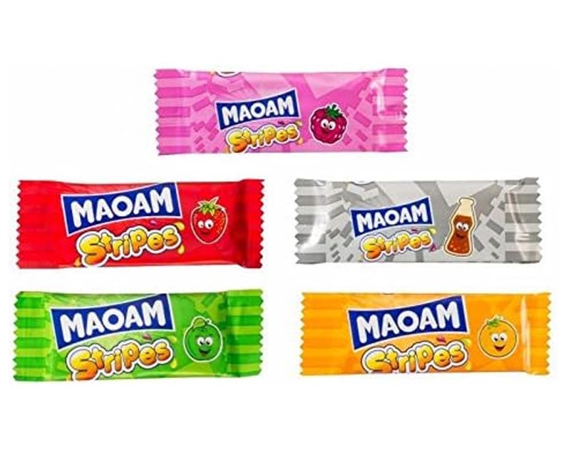 MAOAM Stripes Chewy Candy – Fruity Soft Chews – Choose Your Size - Etsy