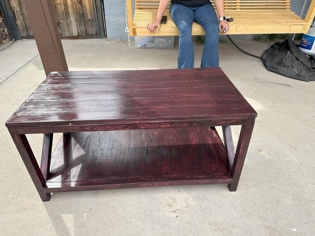 Farmhouse Coffee Table - Etsy